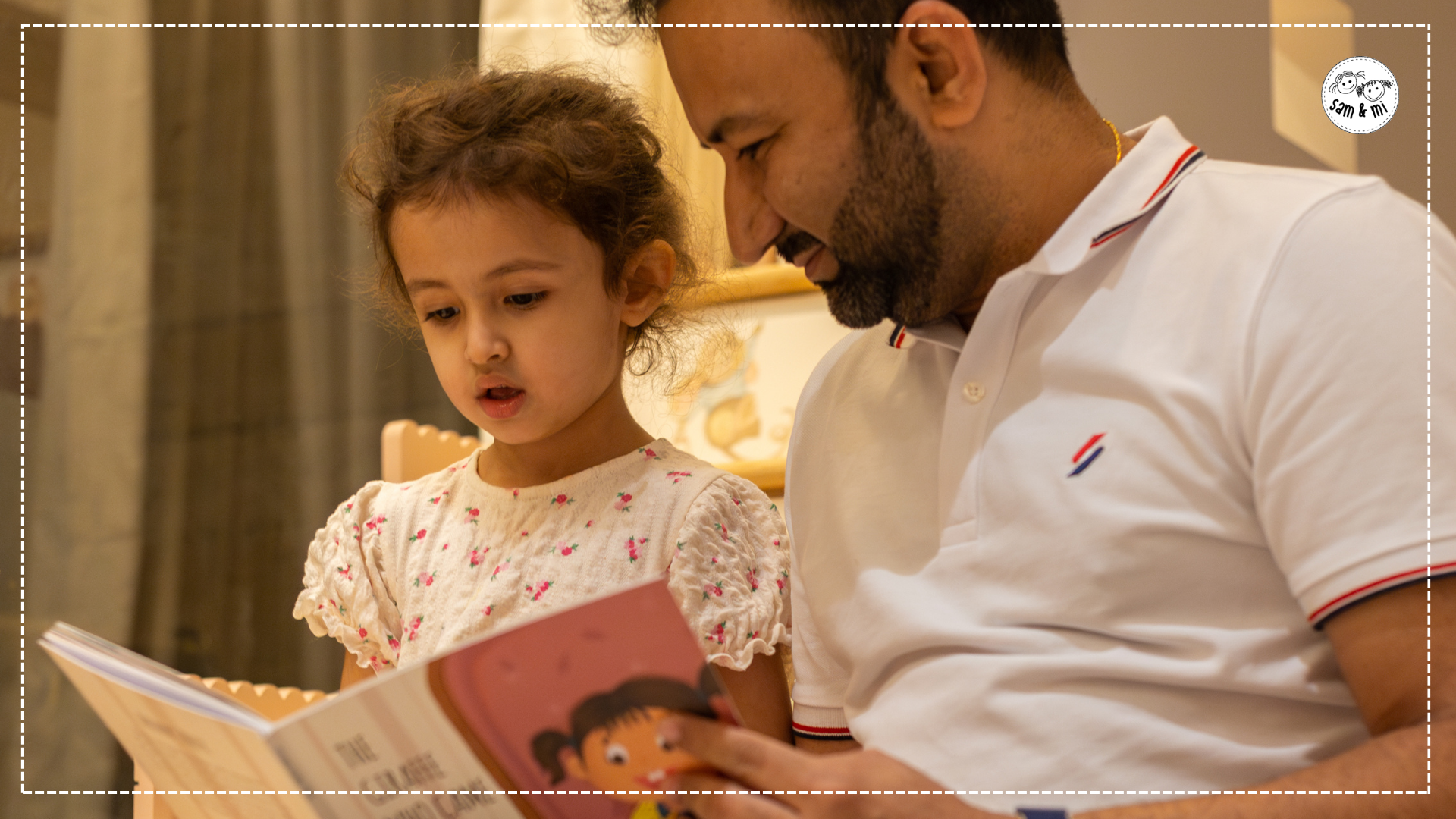 The magic formula for raising a reader – Sam and Mi