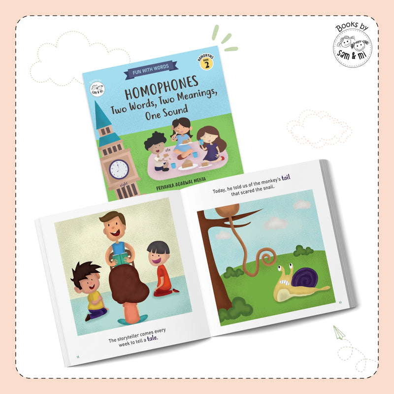 Homophones: Two Words, Two Meanings, One Sound (Homonyms Book 2)
