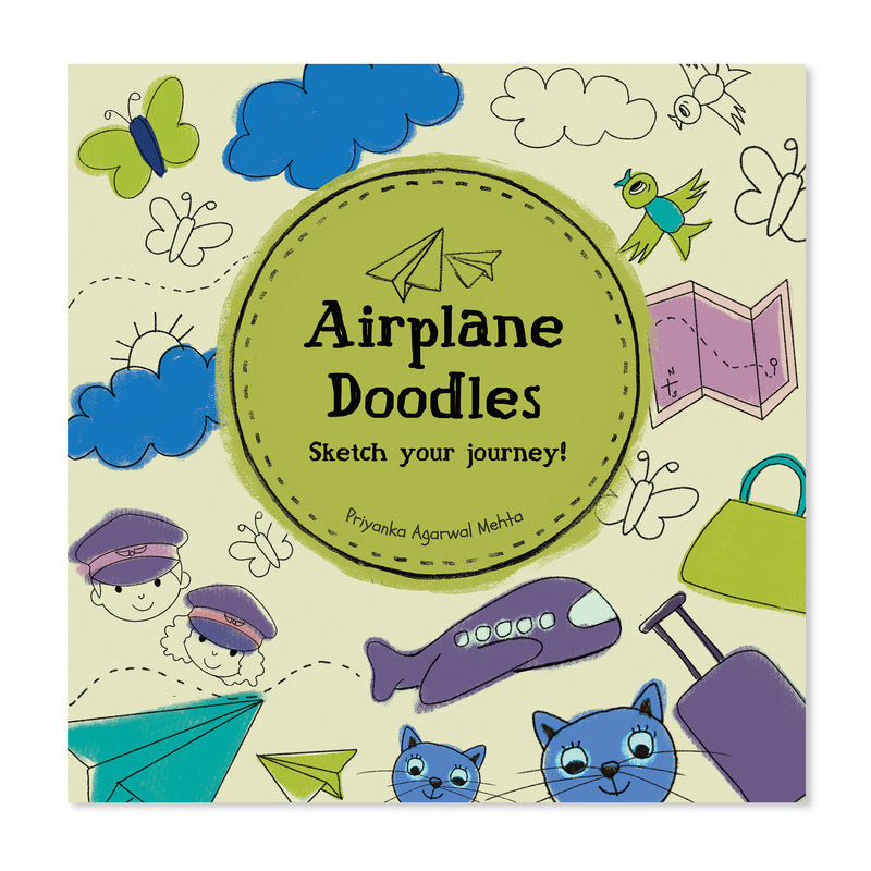Airplane Doodles: Sketch Your Journey