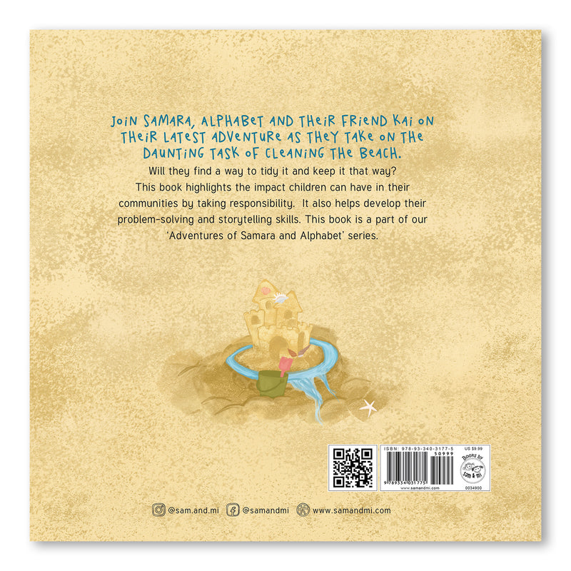 Cleaning the Beach: Adventures of Samara and Alphabet, the elephant