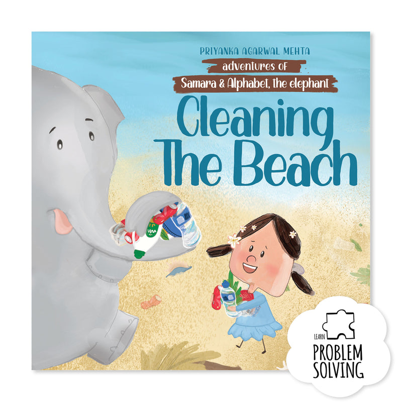 Cleaning the Beach: Adventures of Samara and Alphabet, the elephant