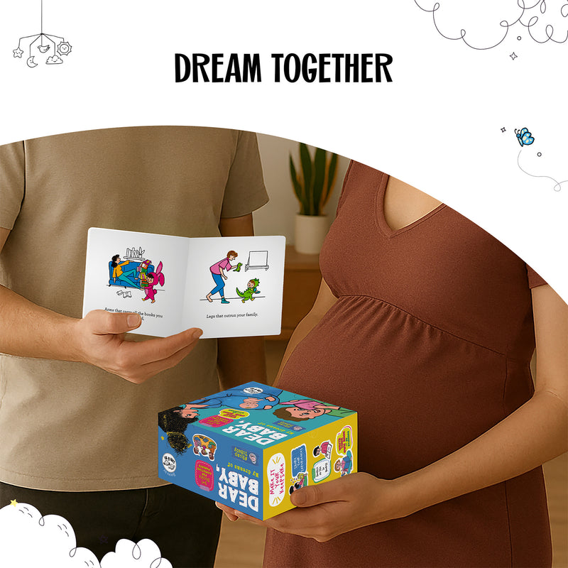 DEAR BABY, MY DREAMS OF – A Unique Keepsake Box Set of 10 Board Books