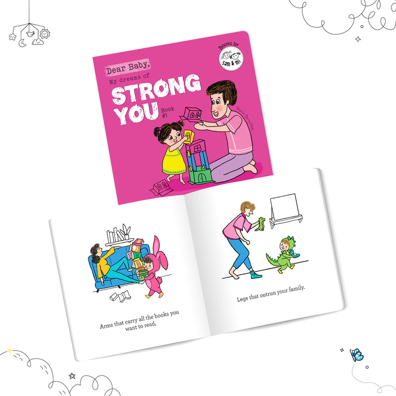 DEAR BABY, MY DREAMS OF – A Unique Keepsake Box Set of 10 Board Books