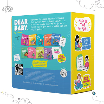 DEAR BABY, MY DREAMS OF – A Unique Keepsake Box Set of 10 Board Books
