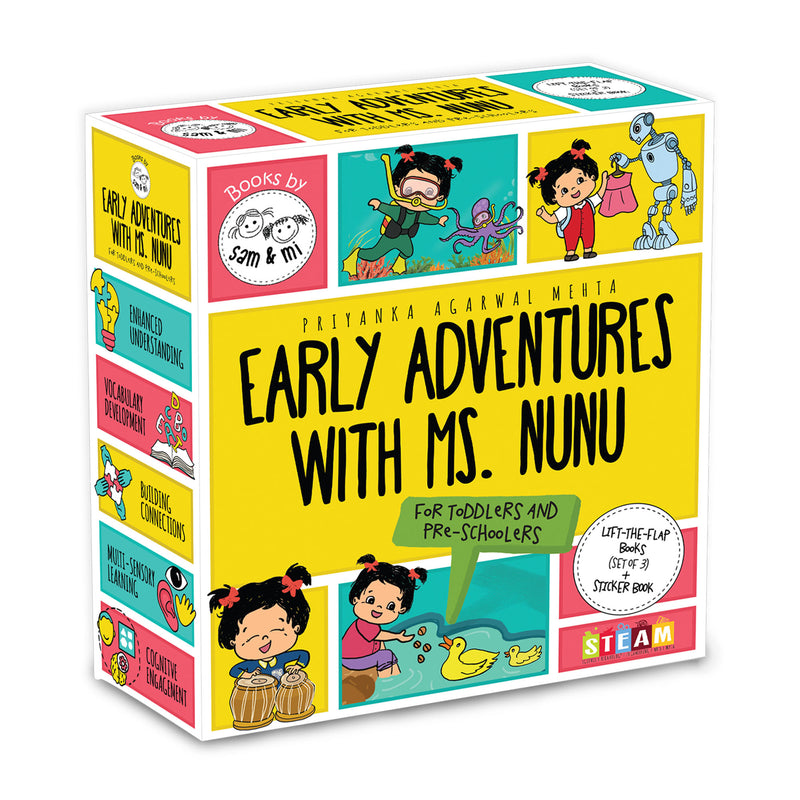 Early Adventures With Ms. Nunu - Set of 4