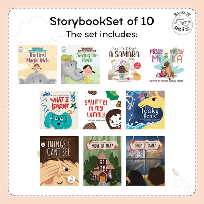 Storybook set for 3-8 years old (Set of 10)