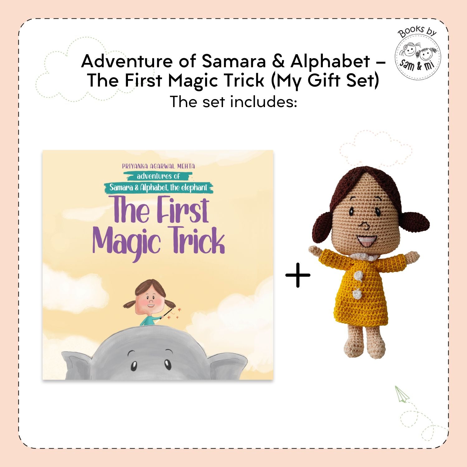 First Magic Trick Adventures of Samara and Alphabet - The First Magic Trick (Gift Set ...