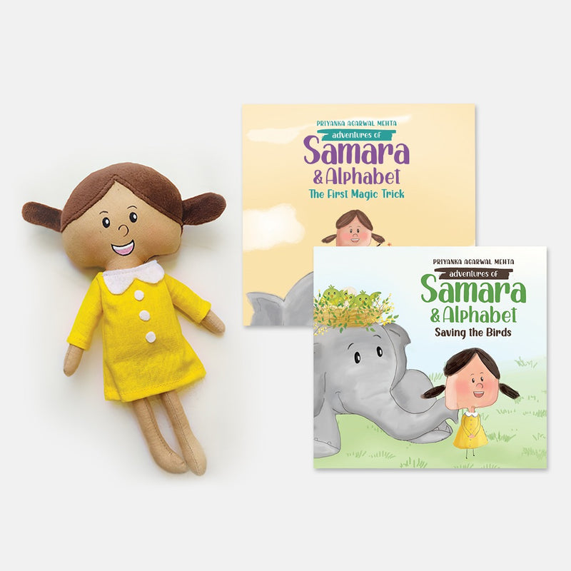 Samara Doll and Books Gift Set